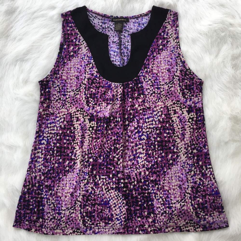 Susan Lawrence Small Wrinkle Free Top